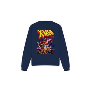 Marvel Unisex Adult X-Men 97 Comic Sweatshirt / Navy